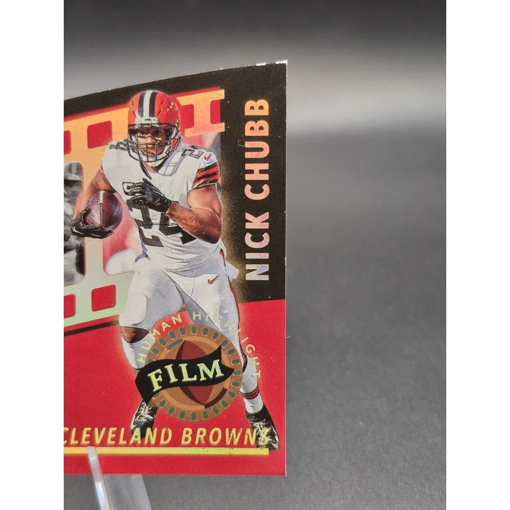2023 Panini Prestige Nick Chubb HH-11 Human Highlight Film SSP Cleveland Browns